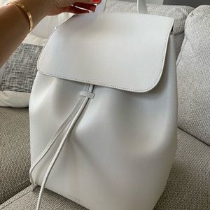 White Mansur Gavriel back pack